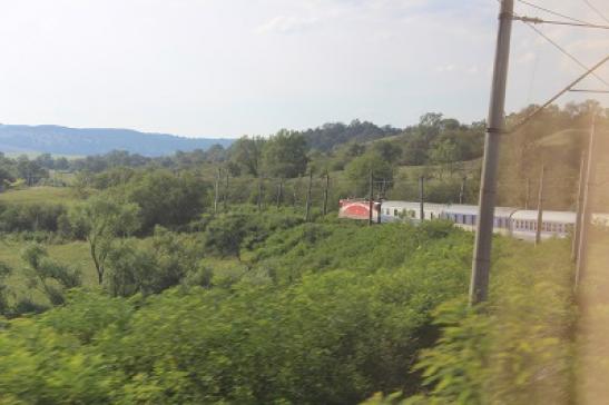 Fahrt mit der Rumänischen Eisenbahn durch Siebenbürgen