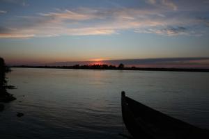 Crisan: Sonnenuntergang im Donaudelta