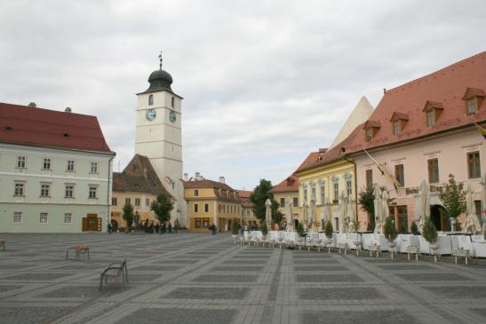 Urlaub in Rumänien: Sibiu - Marktplatz