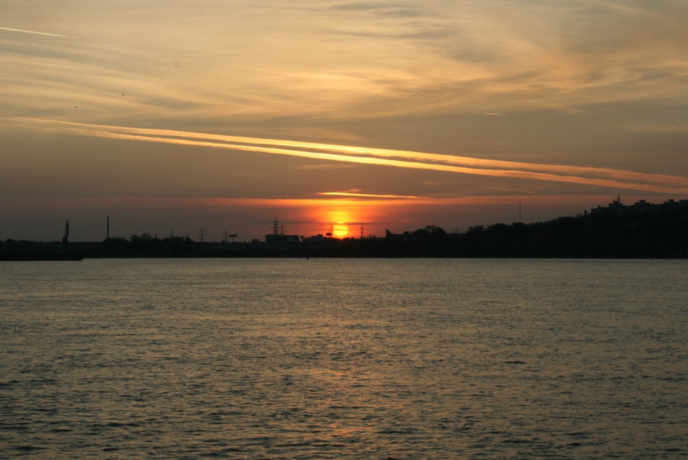 Urlaub in Rumänien: Donau bei Galati