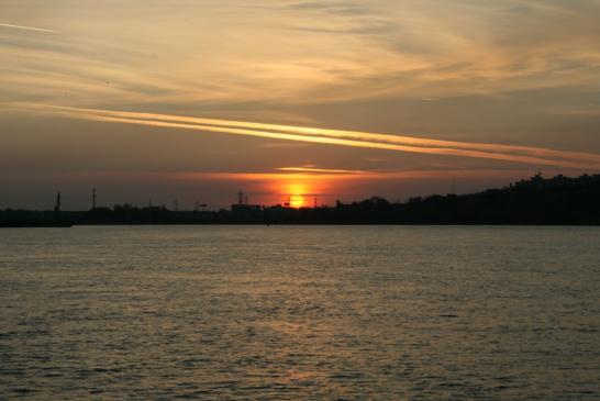 Urlaub in Rumänien: Donau bei Galati