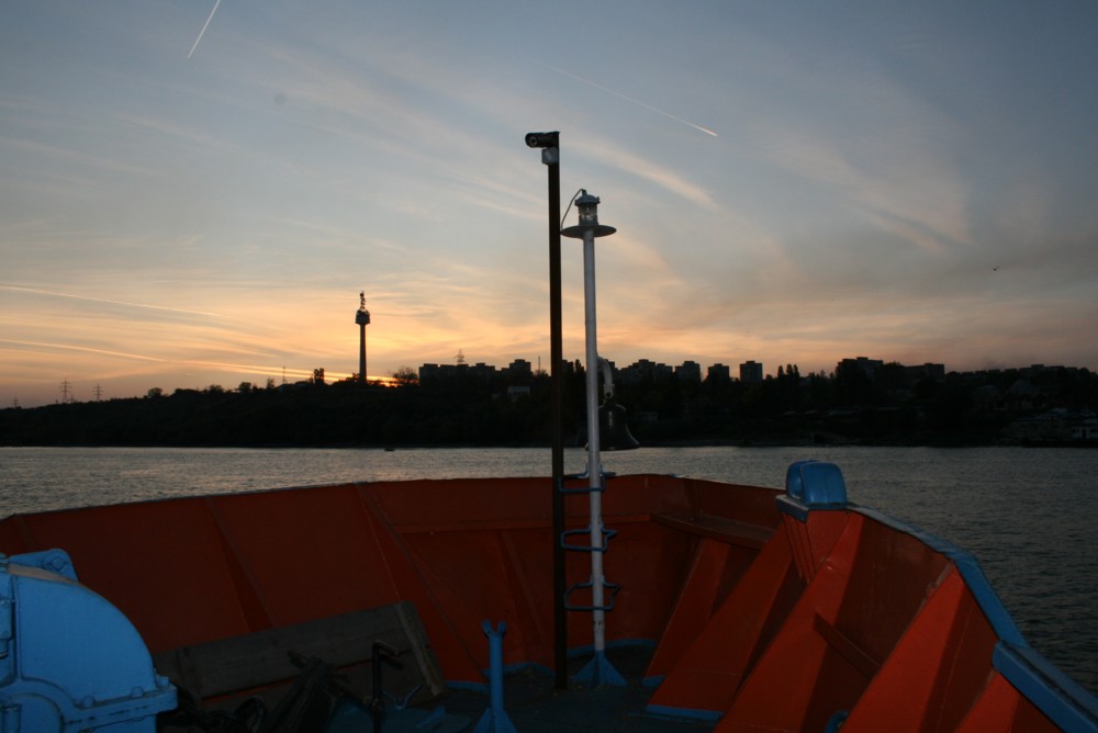 Urlaub in Rumänien: Donau bei Galati