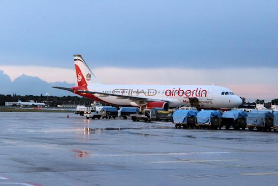 airberlin in Airport Berlin-Tegel