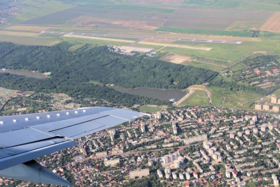 Blick auf Iasi in Rumänien