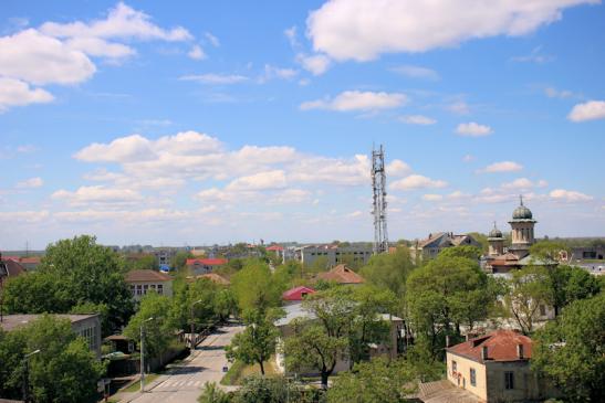 Urlaub in Sulina: Blick vom alten Leuchtturm auf Sulina