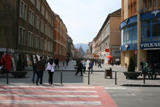 Urlaub in Braşov (Kronstadt):  In der Altstadt von Brasov (Kronstadt)