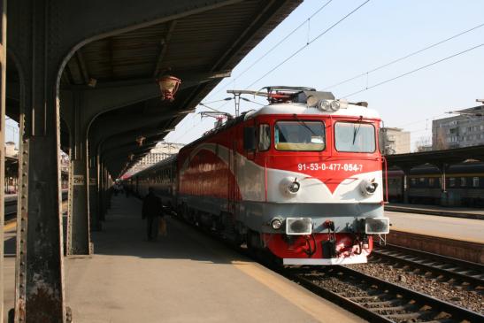 Mit der Bahn durch Rumänien: Gara de Nord in Bukarest