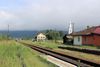 Der Bahnhof von Poieni - auf der Strecke zwischen den Städten Oradea und Cluj Napoca (Klausenburg)