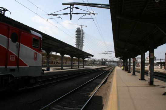 Mit der Bahn durch Rumänien: Bahnhof Gara de Nord in Bukarest