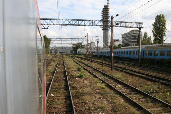 Mit der Bahn durch ganz Rumänien! Noch in Bukarest!