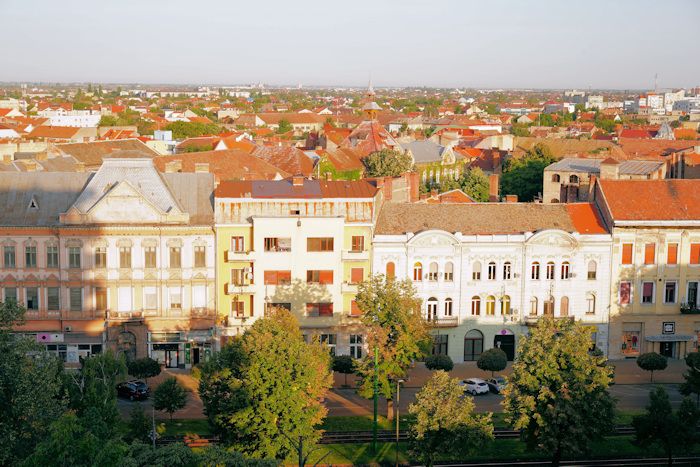 Blick auf Arad