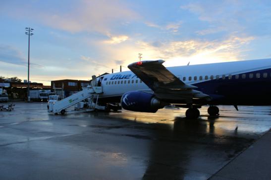 Blau Air in Berlin-Tegel