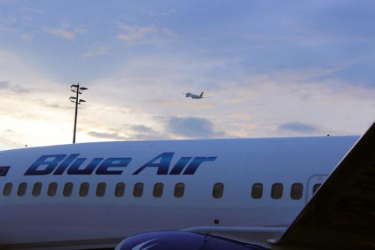 Blau Air in Berlin-Tegel