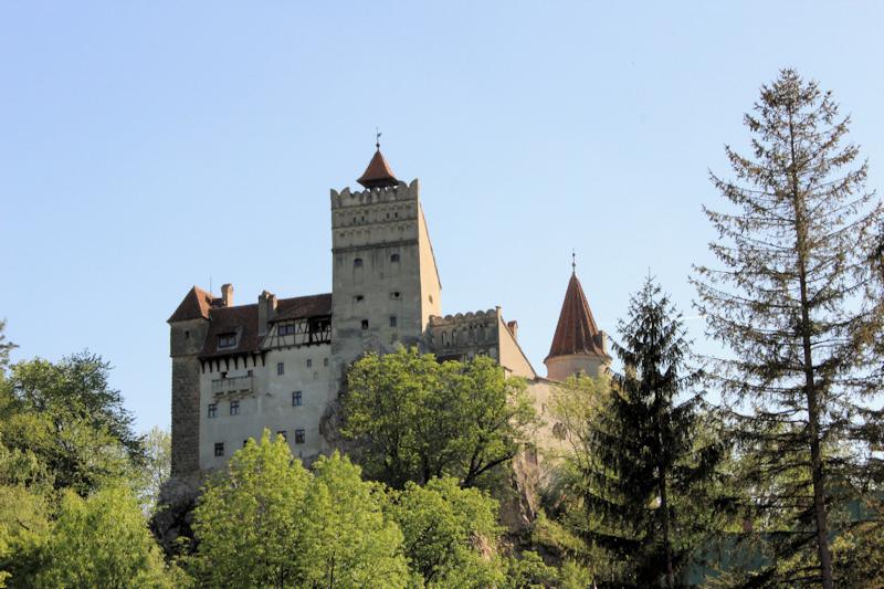 Schloss Bran in der Ortschaft Bran (Törzburg) in Siebenbürgen