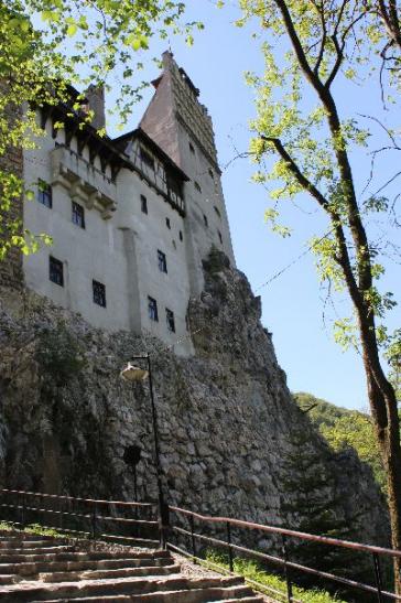 Urlaub in Bran (Törzburg): Blick auf die Burg Bran