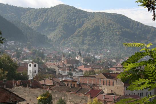 Urlaub in Rumänien: Blick auf Brasov