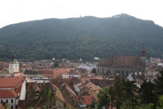 Urlaub in Braşov (Kronstadt): Blick auf Brasov (Kronstadt)