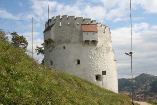 Urlaub in Braşov (Kronstadt): Der Weiße Turm von Brasov (Kronstadt)