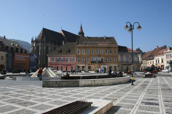 In der Altstadt von Braşov