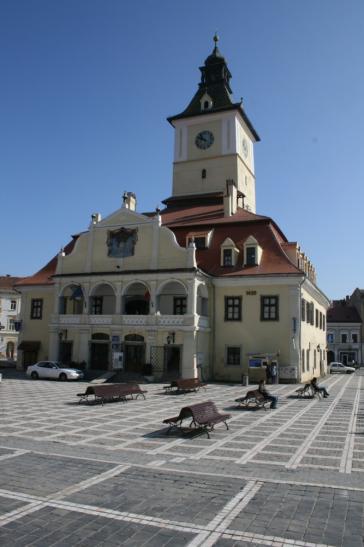 Urlaub in Rumänien: Brasov - Marktplatz