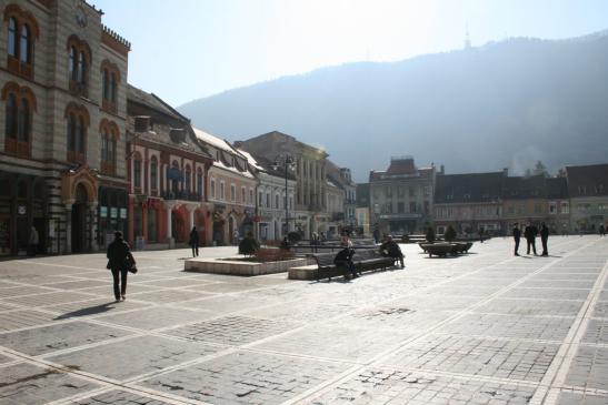 Urlaub in Rumänien: Brasov - Marktplatz