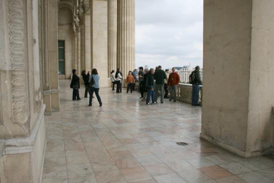 Blick vom Parlamentspalast in Bukarest