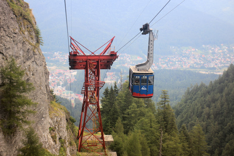 Busteni - Tagestour mit der Seilbahn (Telecabina) von Busteni auf das Bucegi Plateau