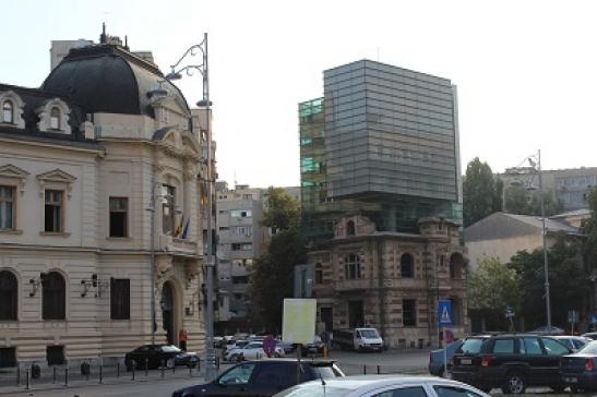 Auf der Calea Victorei in Bukarest