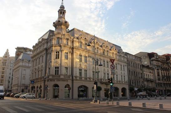 Auf der Calea Victorei in Bukarest