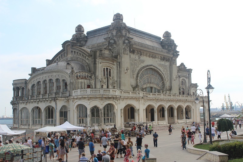 Das Casino von Constanța im Sommer 2017