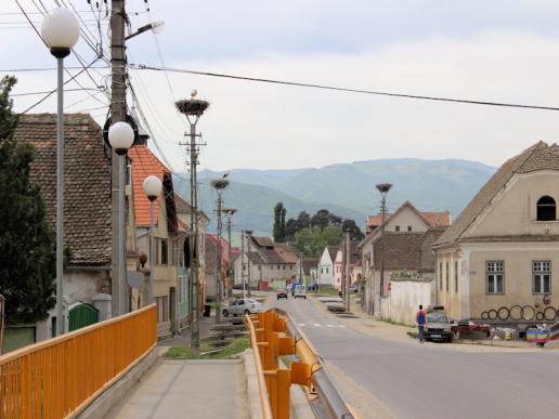 In der Ortschaft Christian (Grossau) bei Sibiu (Hermannstadt) in Siebenbürgen