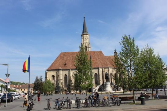 Die Michaelskirche von Cluj Napoca (Klausenburg)