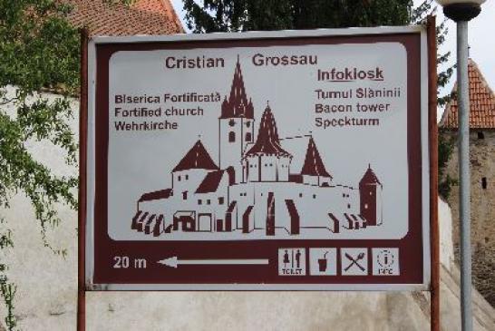Kirchenburg: Christian (Grossau) bei Sibiu