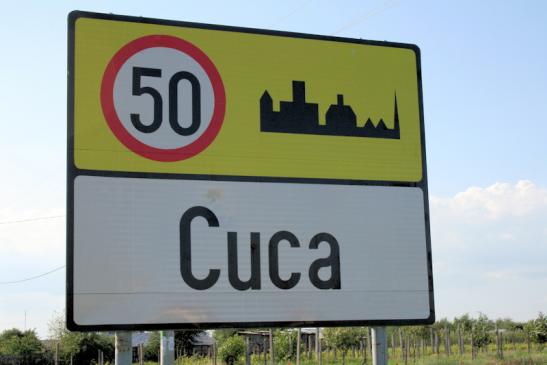 Ortseingang von Cuca
