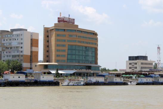 Urlaub im Donaudelta: Blick auf Tulcea