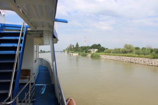Auf der Donau