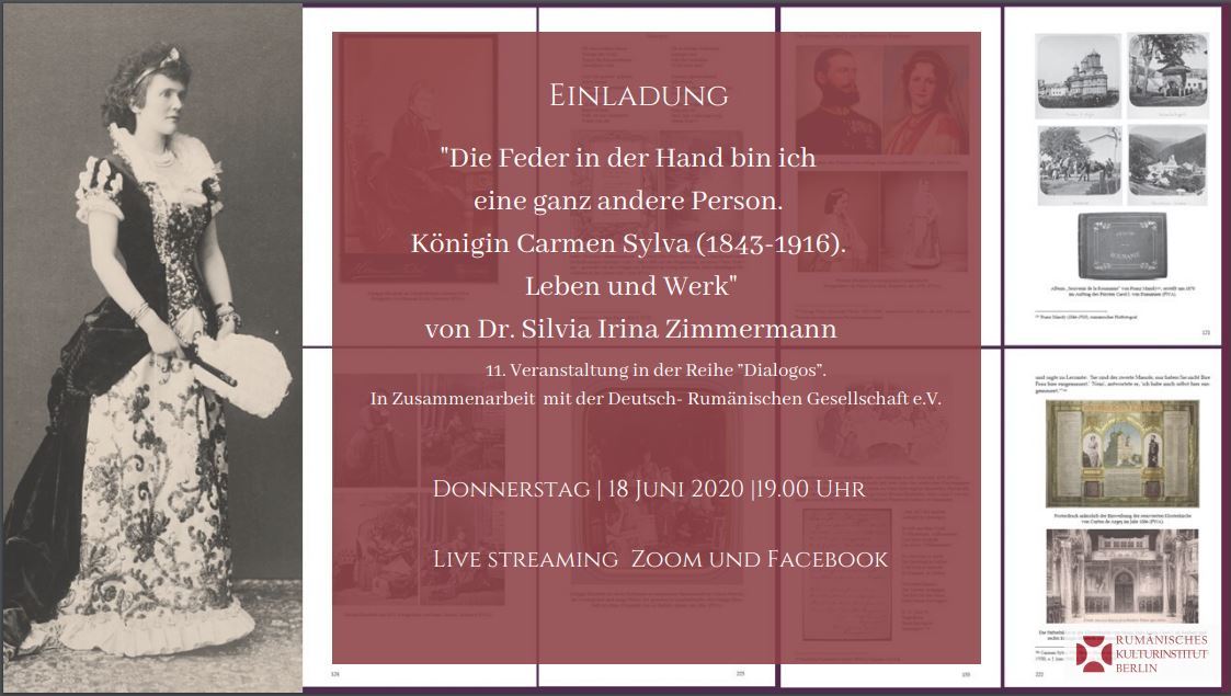 Die Feder in der Hand bin ich eine ganz andre Person. Carmen Sylva (1843-1916). 