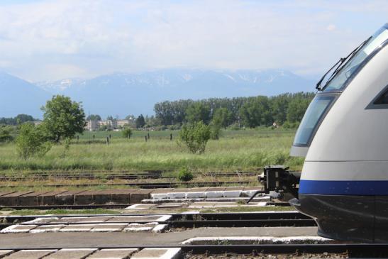 Urlaub in Făgăraș - Blich aus das Făgăraș-Gebirge