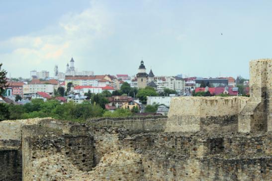 Blick auf Suceava