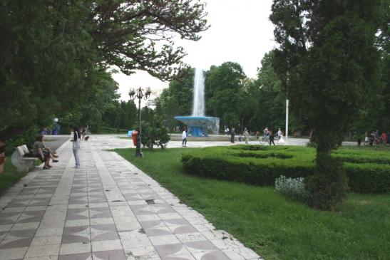 Urlaub in Galaţi: Im Stadtpark von Galati