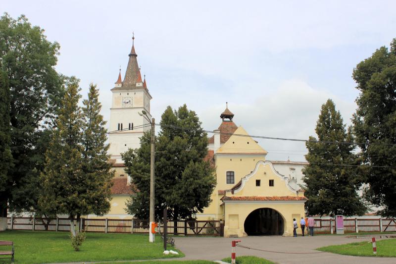 Die Kirchenburg in Harman (Honigberg) bei Brasov (Kronstadt)