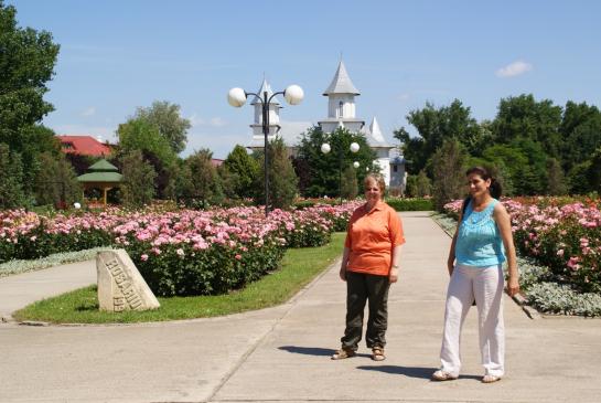 Im botanischen Garten von Galati