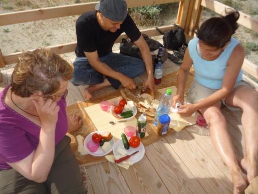 Picknick am Schwarzen Meer