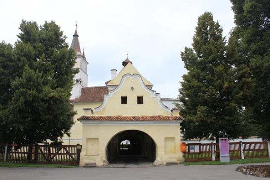 Hărman (Honigberg) - Eingang zur Kirchenburg