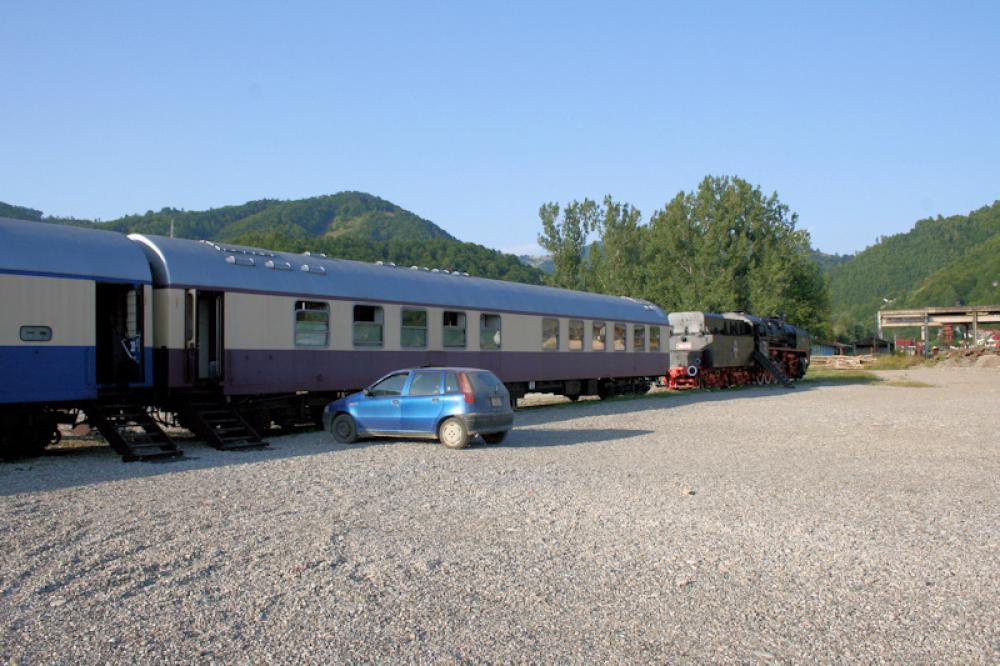 Übernachtung in Viseu de Sus im Hotelzug 