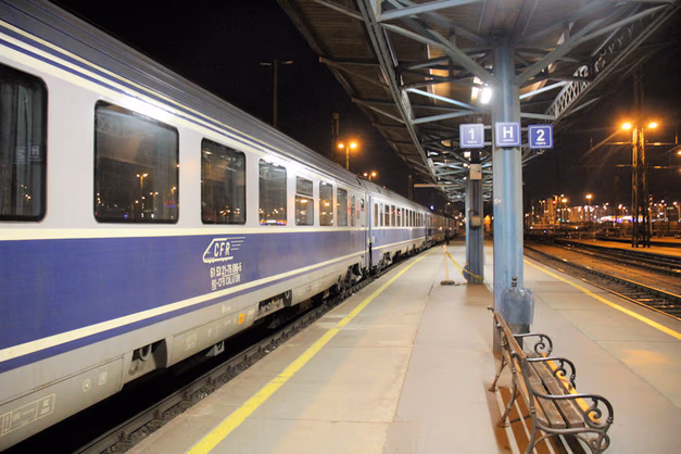 Im internationalen Nachtzug im Schlafwagen oder Liegenwagen nach Rumänien