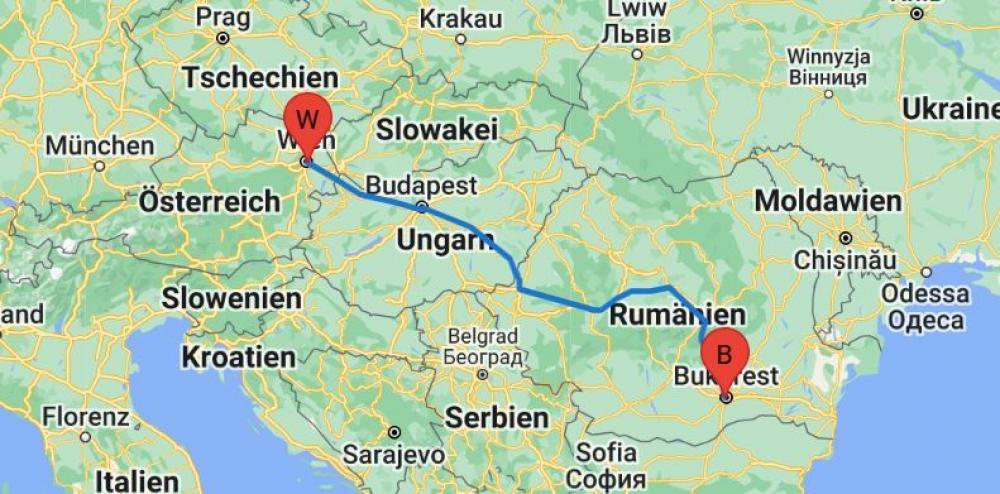 Von Wien Nach Budapest