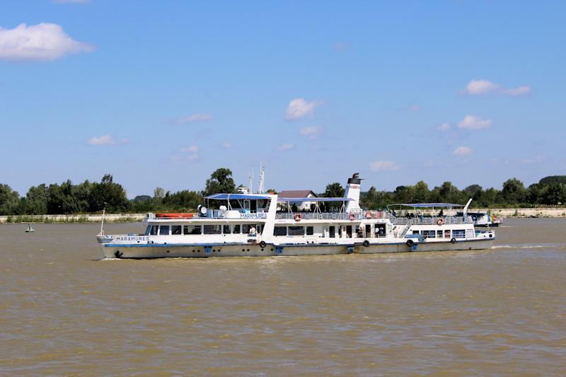 Foto: Das Motorschiff Maramures