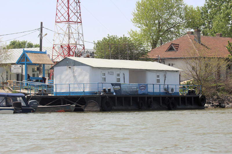 Mit dem Schiff von Tulcea nach nach Mila über Crisan und zurück