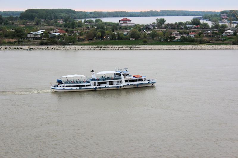 Foto: Das Motorschiff Mircesti